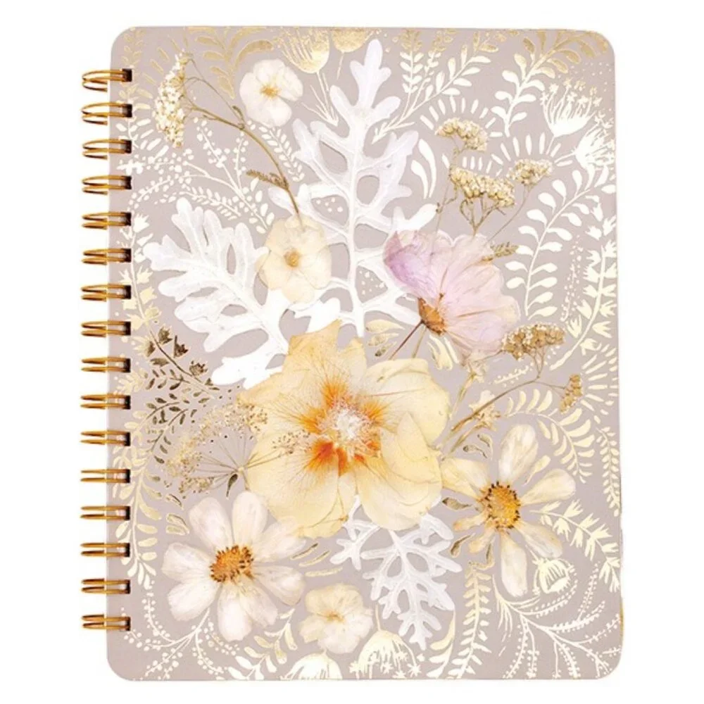 NWT NEW Papaya Lay Flat Spiral Notebook Journal 